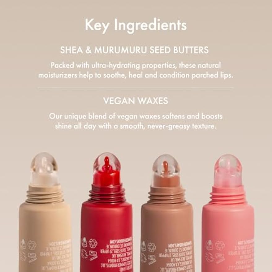 Summer Fridays Tinted Lip Butter Balm - Conditioning Lip Balm for Instant Moisture, Shine & Hydration - Sheer-Tinted, Soothing Skincare - Pink Sugar (.5 Oz)