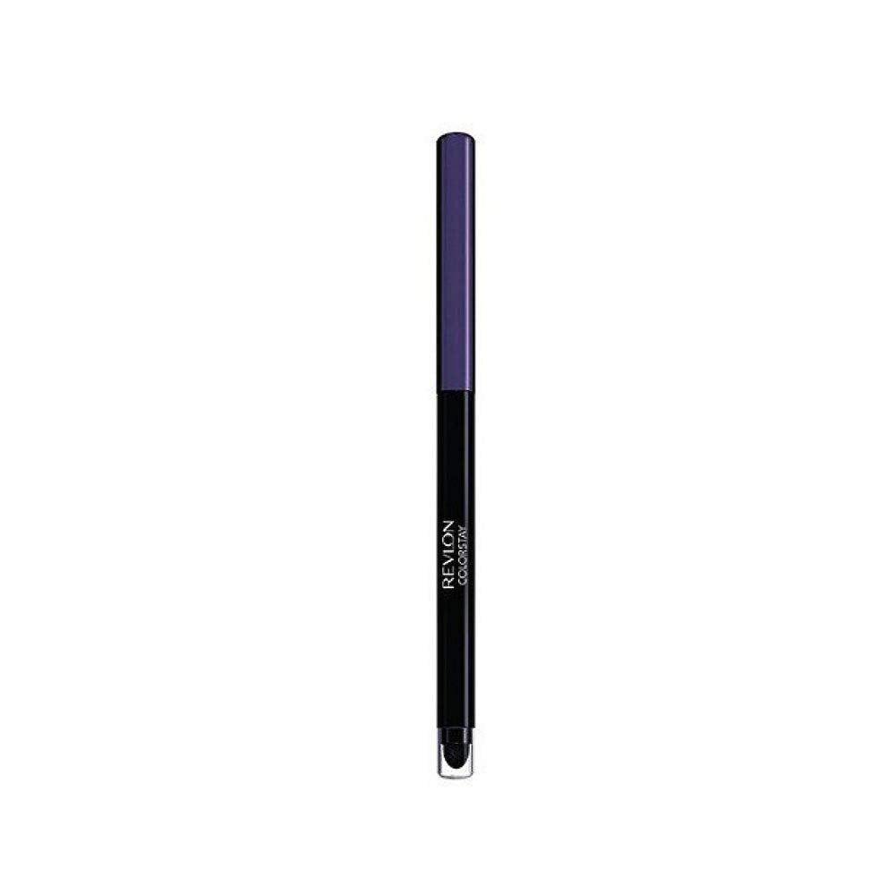 Revlon ColorStay Pencil Waterproof Eyeliner, Smudge-Proof, Eye Makeup with Built-In Sharpener, Stocking Stuffer for Women, 201 Black, 2 pack