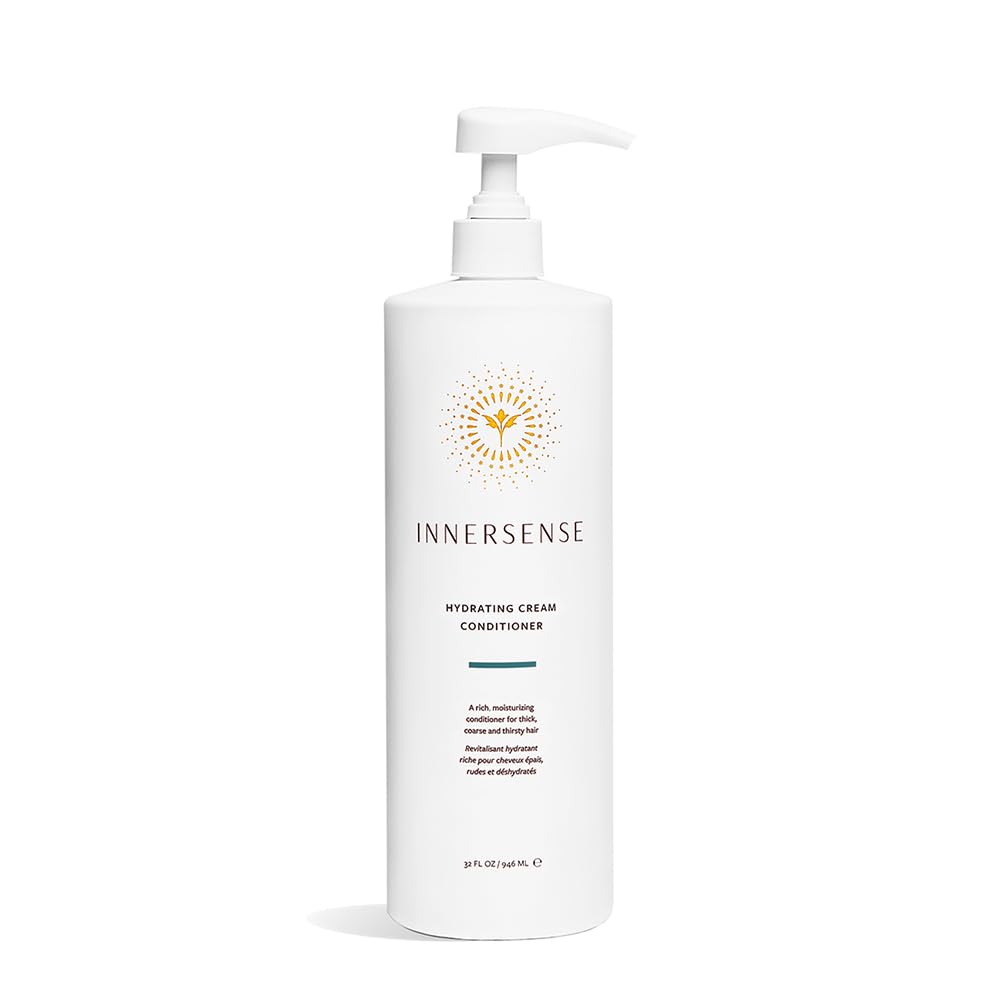 INNERSENSE Organic Beauty - Natural Hydrating Cream Conditioner | Non-Toxic, Cruelty-Free, Clean Haircare (10oz)