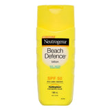 Neutrogena Sunscreen Lotion Beach Defense SPF 70, Face & Body Sunscreen, Broad, Fast Absorbing, 6.7 Fl Oz, Water Resistant 80 Min, Oil-Free, Oxybenzone & Octinoxate Free
