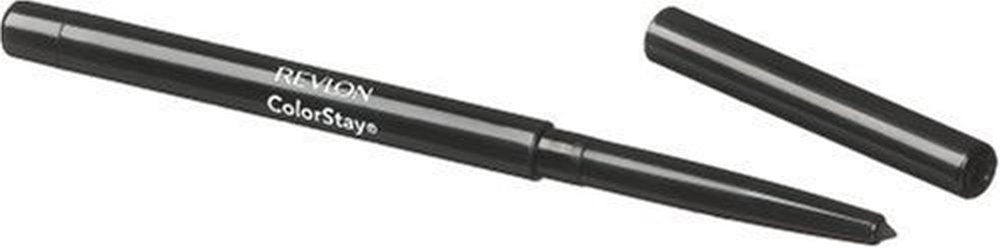 Revlon ColorStay Pencil Waterproof Eyeliner, Smudge-Proof, Eye Makeup with Built-In Sharpener, Stocking Stuffer for Women, 201 Black, 2 pack