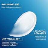 CeraVe Moisturizing Cream, Body and Face Moisturizer for Dry Skin, Body Cream with Hyaluronic Acid and Ceramides, Daily Moisturizer, Oil-Free, Fragrance Free, Non-Comedogenic, 19 Ounce