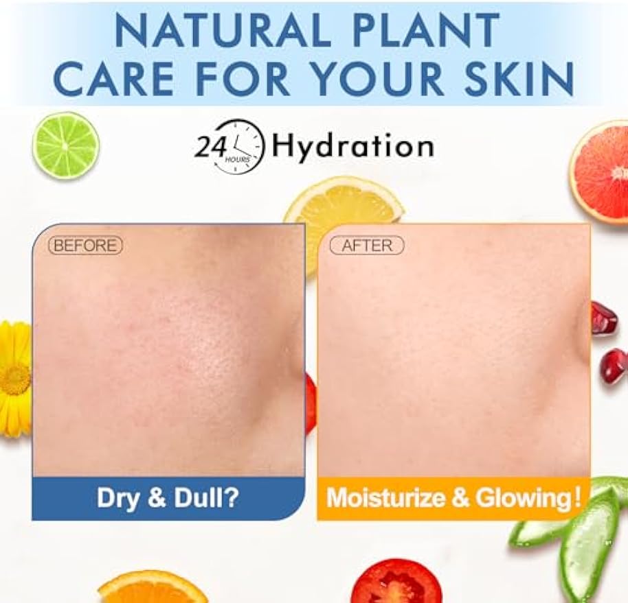 14 Pack Sheet Face Masks Skincare, Hydrating Face Masks Suitable for Dry Skin, Bulk Facial Mask Set for Women Skin Care, Face Mask Gifts Set for Face Spa