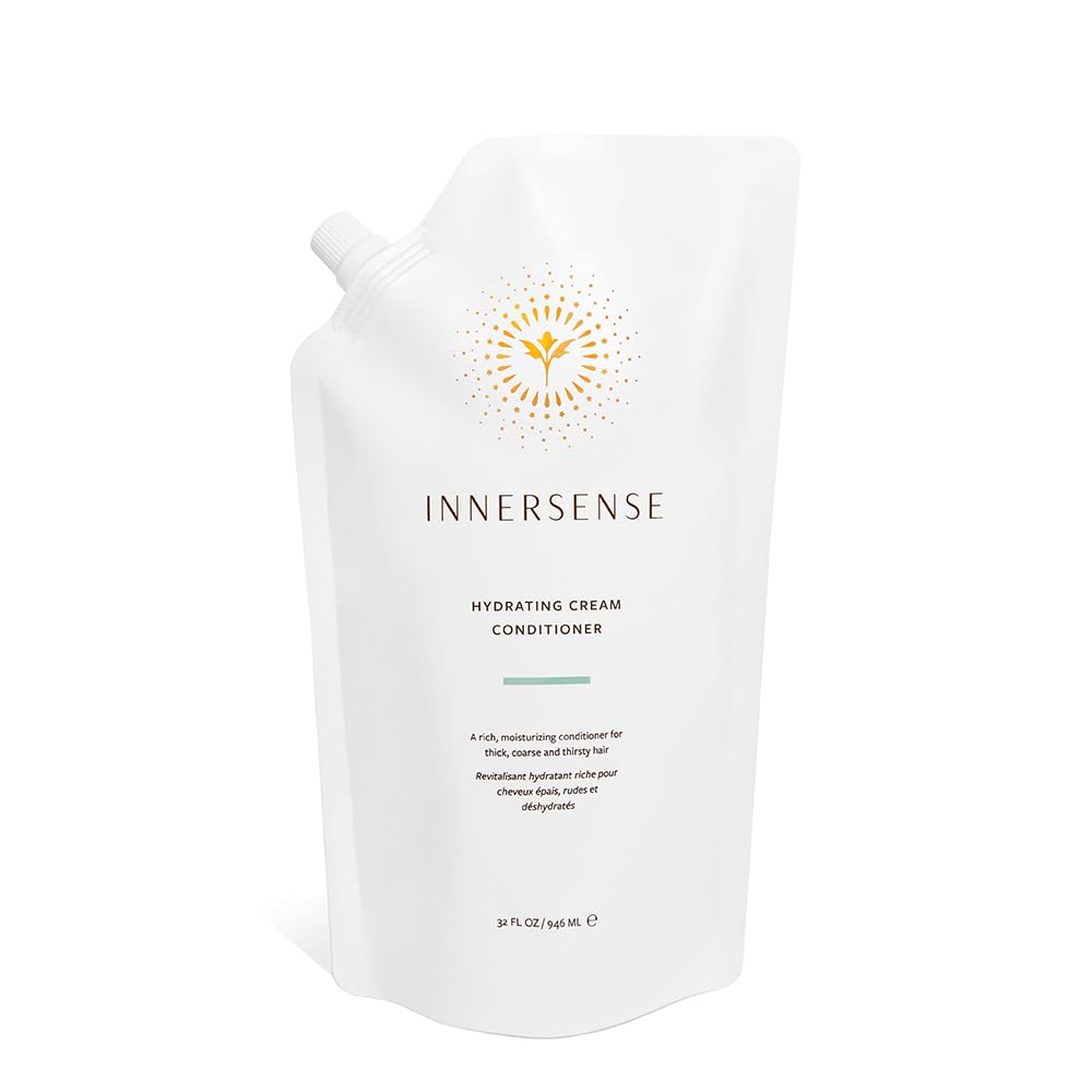 INNERSENSE Organic Beauty - Natural Hydrating Cream Conditioner | Non-Toxic, Cruelty-Free, Clean Haircare (10oz)