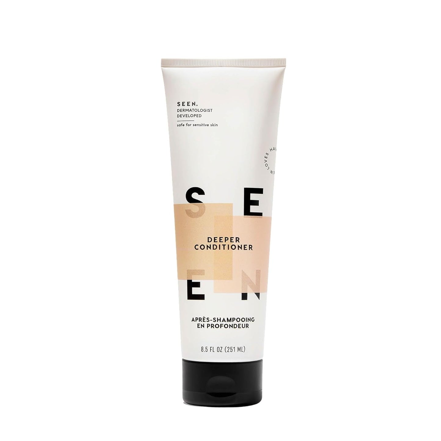 SEEN Deeper Conditioner - Scented - Non-Comedogenic & Hair Conditioner- Dermatologist-Developed - Safe for Sensitive & Acne Prone Skin
