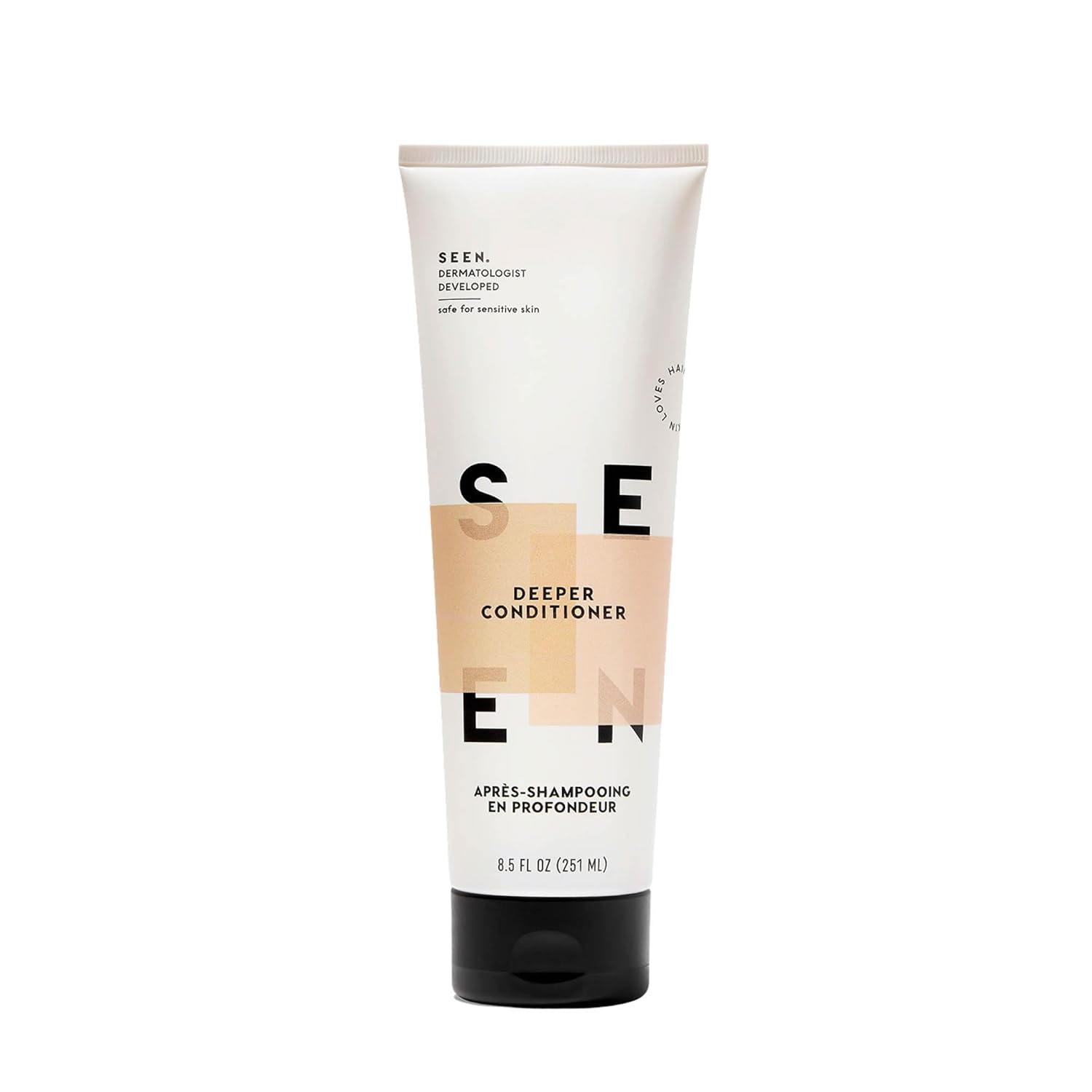 SEEN Deeper Conditioner - Scented - Non-Comedogenic & Hair Conditioner- Dermatologist-Developed - Safe for Sensitive & Acne Prone Skin