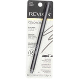 Revlon ColorStay Pencil Waterproof Eyeliner, Smudge-Proof, Eye Makeup with Built-In Sharpener, Stocking Stuffer for Women, 201 Black, 2 pack