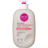 eos Shea Better Body Lotion Vanilla Cashmere, 24-Hour Moisture Skin Care, Lightweight & Non-Greasy, Natural Shea, Vegan, Vanilla Body Lotion, 16 fl oz