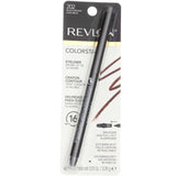 Revlon ColorStay Pencil Waterproof Eyeliner, Smudge-Proof, Eye Makeup with Built-In Sharpener, Stocking Stuffer for Women, 201 Black, 2 pack