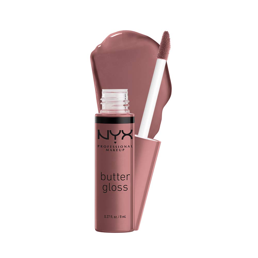 PROFESSIONAL MAKEUP Butter Gloss, Non-Sticky Lip Gloss - Sugar Glass ,Clear