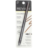 Revlon ColorStay Pencil Waterproof Eyeliner, Smudge-Proof, Eye Makeup with Built-In Sharpener, Stocking Stuffer for Women, 201 Black, 2 pack