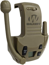 WALKER'S Walkie Talkie Attachment - 22 Channels 3 Miles Range Distance Voice-Activated Handsfree Communication Device for Shooting Muffs, 3 AAA Batteries Included