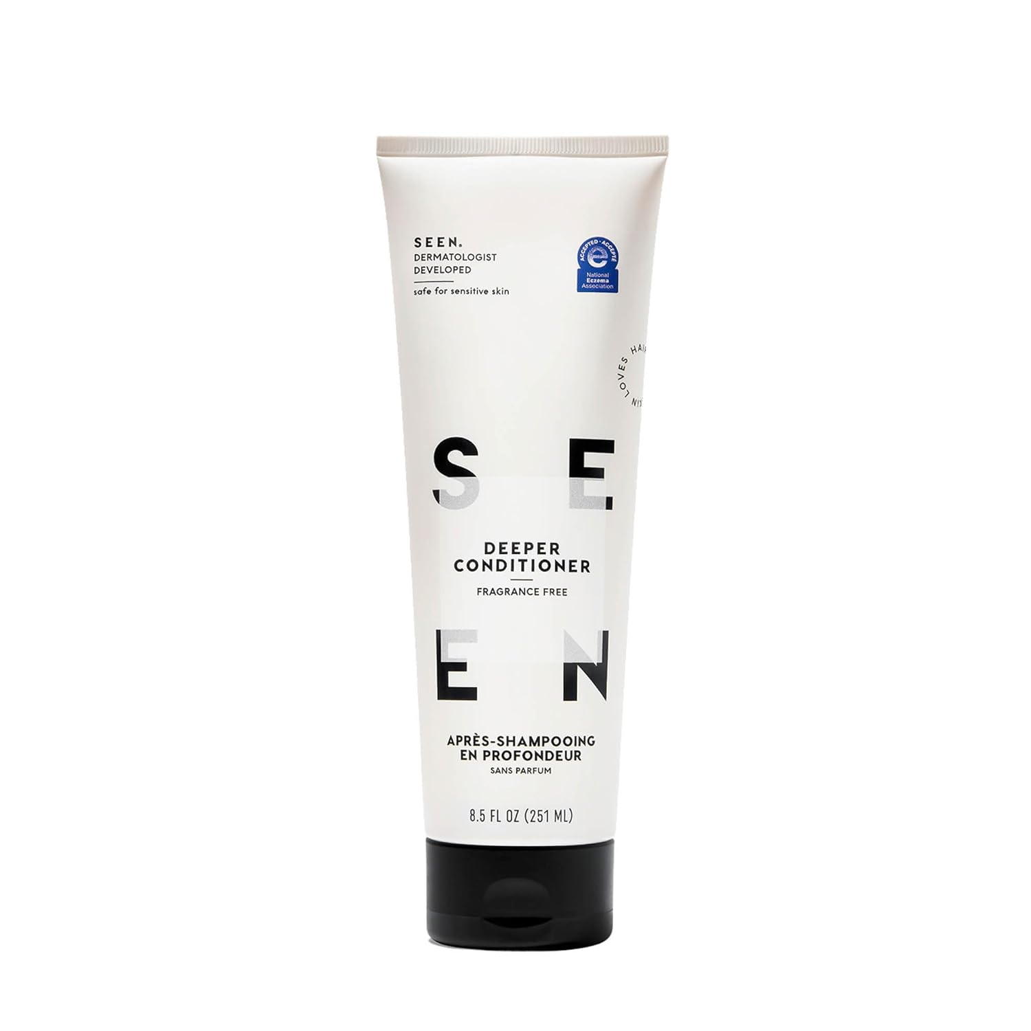 SEEN Deeper Conditioner - Scented - Non-Comedogenic & Hair Conditioner- Dermatologist-Developed - Safe for Sensitive & Acne Prone Skin