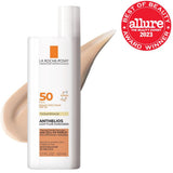 La Roche-Posay Anthelios Sunscreen SPF 50, Ultra-Light Fluid Broad  SPF 50, Face Sunscreen with Titanium Dioxide Mineral, Lightweight & Fast-Absorbing, Oil-Free, Matte Finish