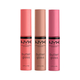 PROFESSIONAL MAKEUP Butter Gloss, Non-Sticky Lip Gloss - Sugar Glass ,Clear