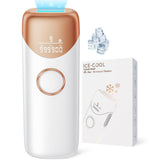 Hair Removal Ubroo IPL Hair Removal Device with 5℃ Ice Cooling, 3 In 1 Painless Hair Removal For Women Men Permanent Face Body Beauty Care (Gold)