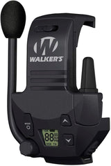 WALKER'S Walkie Talkie Attachment - 22 Channels 3 Miles Range Distance Voice-Activated Handsfree Communication Device for Shooting Muffs, 3 AAA Batteries Included