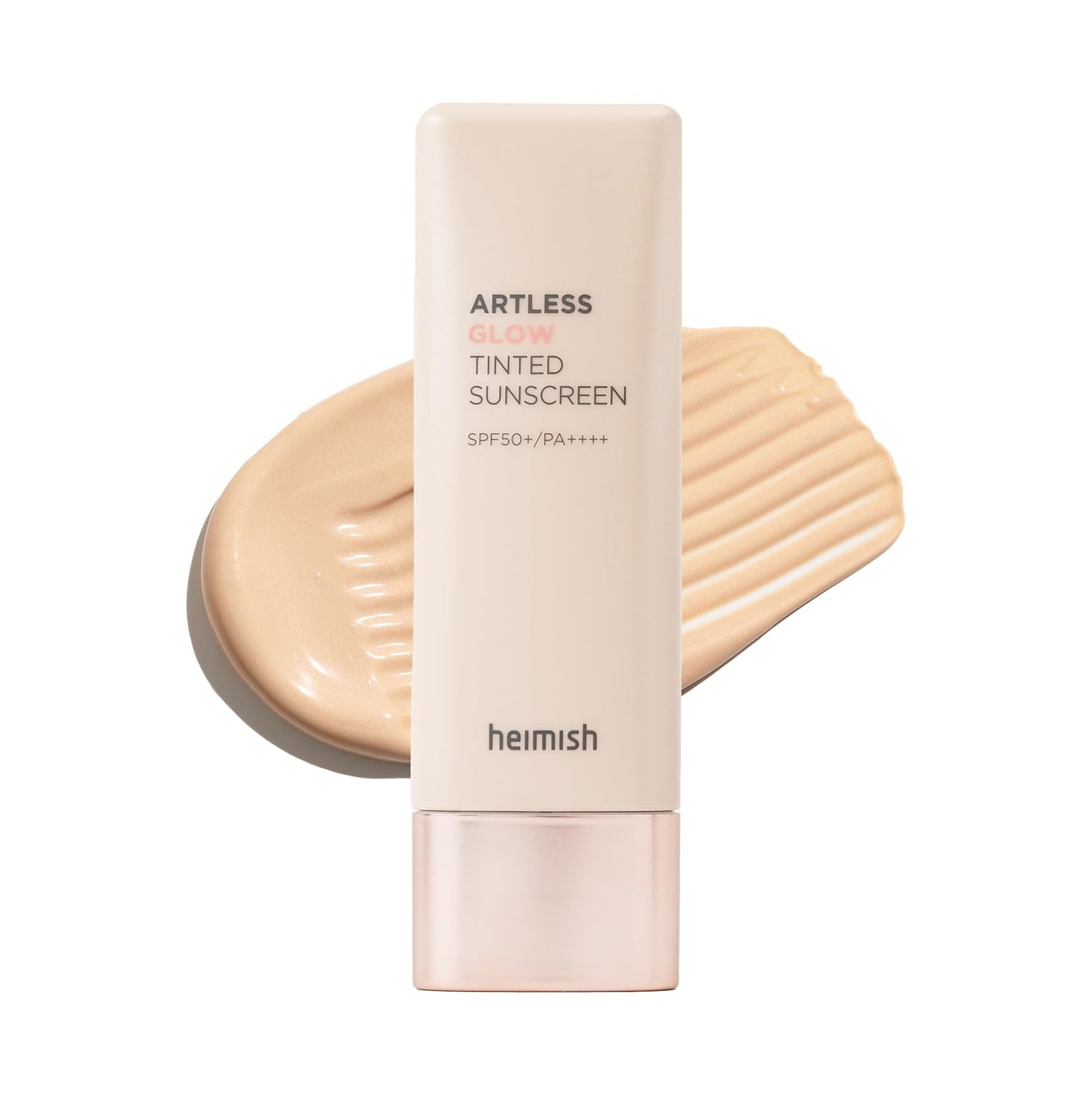 HEIMISH Artless Glow Base 1.35fl.oz/40ml, Multipurpose Makeup Base, Primer, Highlighter, Tone Up Sunscreen for face, Lightweight, Non-greasy, Hydrating, Natural Finish with SPF 50+ PA++++