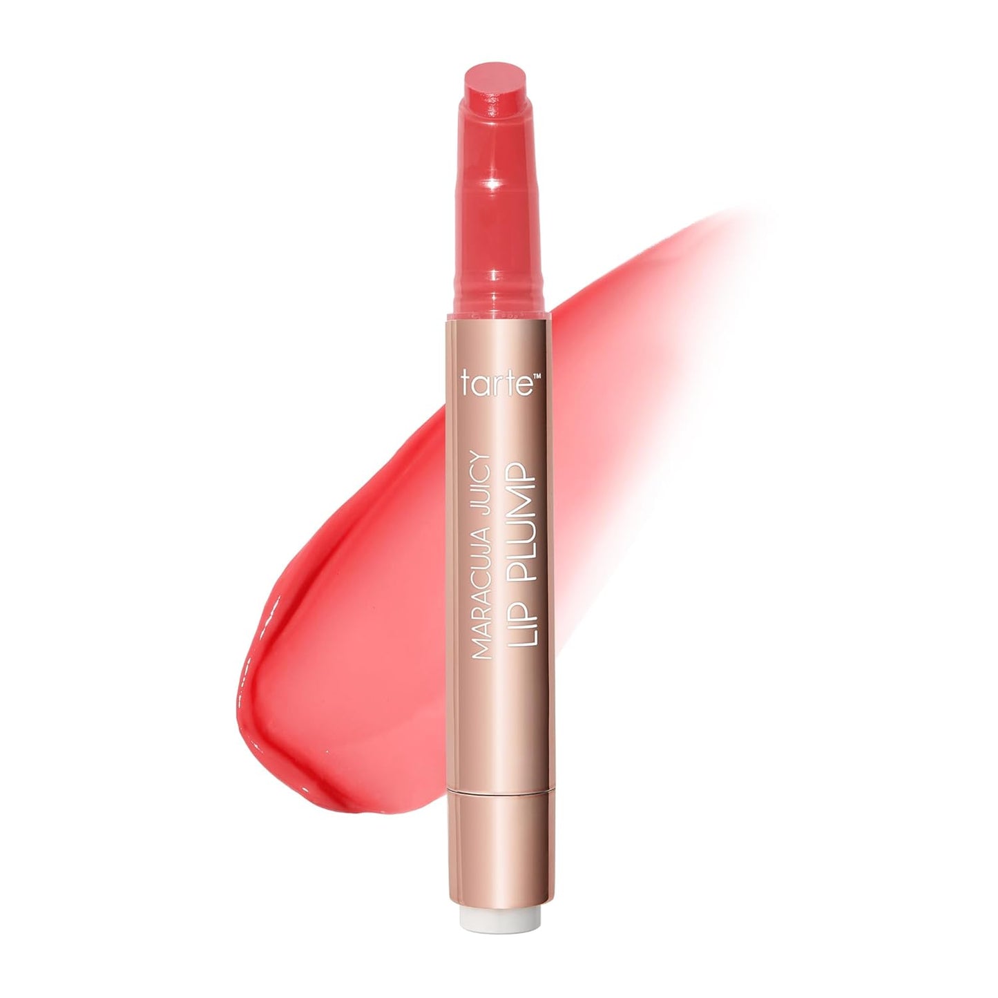 tarte maracuja juicy lip plump – Hydrating & Volumizing Lip Plumper Gloss Balm with Nourishing Hyaluronic Acid & Vitamin E, Plumps & Moisturizes, Cruelty-Free