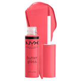 PROFESSIONAL MAKEUP Butter Gloss, Non-Sticky Lip Gloss - Sugar Glass ,Clear