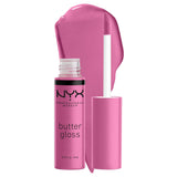 PROFESSIONAL MAKEUP Butter Gloss, Non-Sticky Lip Gloss - Sugar Glass ,Clear