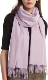 FURTALK Winter Scarf for Women Pashmina Shawl Wraps Soft Warm Fashion Blanket Scarves Gifts