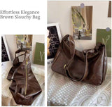 celestina Hobo Bags for Women, Ultra Soft Foldable  Leather Shoulder Handbag, Stylish Slouchy Tote Purses