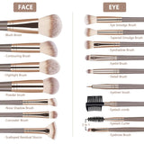 Makeup Brush Set 31 Pcs Make up Tool Gift Set - Premium Synthetic Makeup Brush Kit Foundation Powder Concealers Eye Blush Make Up Brush Kit