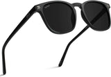 WMP Eyewear - Men's Polarized Modern Rounded Square Sunglasses