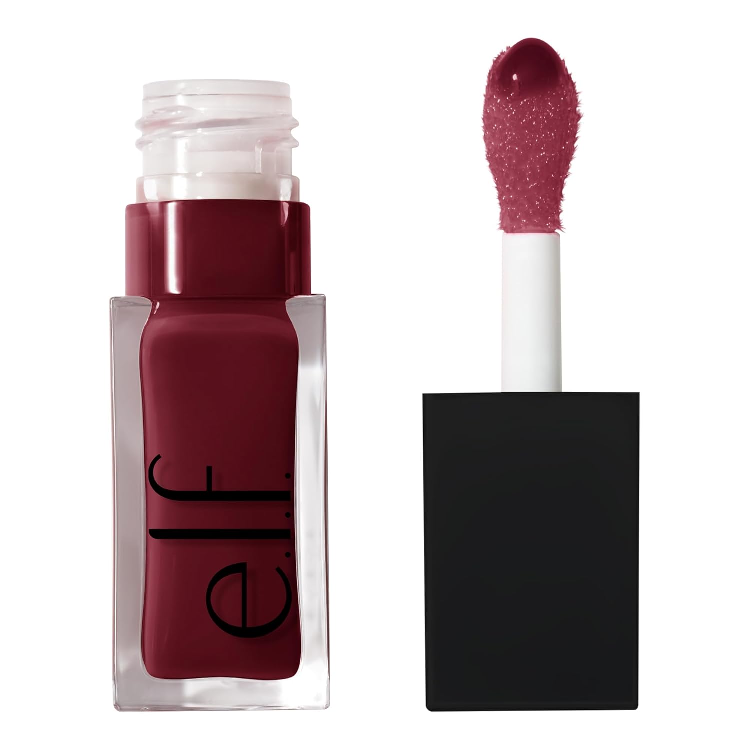 e.l.f. Glow Reviver Lip Oil, Nourishing Tinted Lip Oil For A High-shine Finish, Infused With Jojoba Oil,  Cruelty-free, Pink Quartz