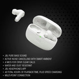 Vibe Beam 2 - True Wireless Noise Cancelling Earbuds with Pure Bass Sound & Smart Ambient technology, 4mics for crisp, clear calls, up to 40Hrs of Playback, IP54 Dust & Water resistant (Black)