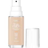 L'Oreal Paris True Match Super-Blendable Foundation, Medium Coverage Liquid Foundation Makeup, N3, Light Medium, 1 Fl Oz