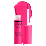 PROFESSIONAL MAKEUP Butter Gloss, Non-Sticky Lip Gloss - Sugar Glass ,Clear