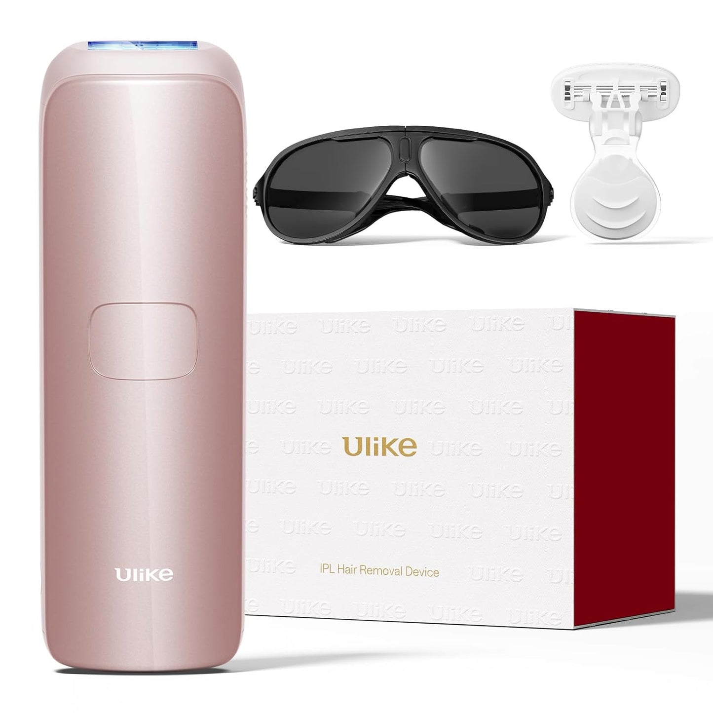Ulike Hair Removal for Women and Men, Air 3 Ice-Cooling IPL Hair Removal Device for Nearly Painless & Long-Lasting Results, 3 Modes & Auto Flashing for Fast Full Body Hair Removal from Home