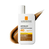 La Roche-Posay Anthelios Sunscreen SPF 50, Ultra-Light Fluid Broad  SPF 50, Face Sunscreen with Titanium Dioxide Mineral, Lightweight & Fast-Absorbing, Oil-Free, Matte Finish
