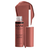 PROFESSIONAL MAKEUP Butter Gloss, Non-Sticky Lip Gloss - Sugar Glass ,Clear