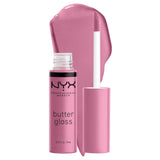 PROFESSIONAL MAKEUP Butter Gloss, Non-Sticky Lip Gloss - Sugar Glass ,Clear