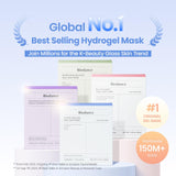 BIODANCE Hydro Cera-nol Real Deep Mask, Overnight Hydrogel Mask, Hydrating Facial Mask For Sensitive Skin, Redness Reducing & Quick Soothing Effect, Korean Skincare, Stocking Stuffers |1.19oz(34g)x4ea