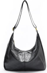 celestina Hobo Bags for Women, Ultra Soft Foldable  Leather Shoulder Handbag, Stylish Slouchy Tote Purses