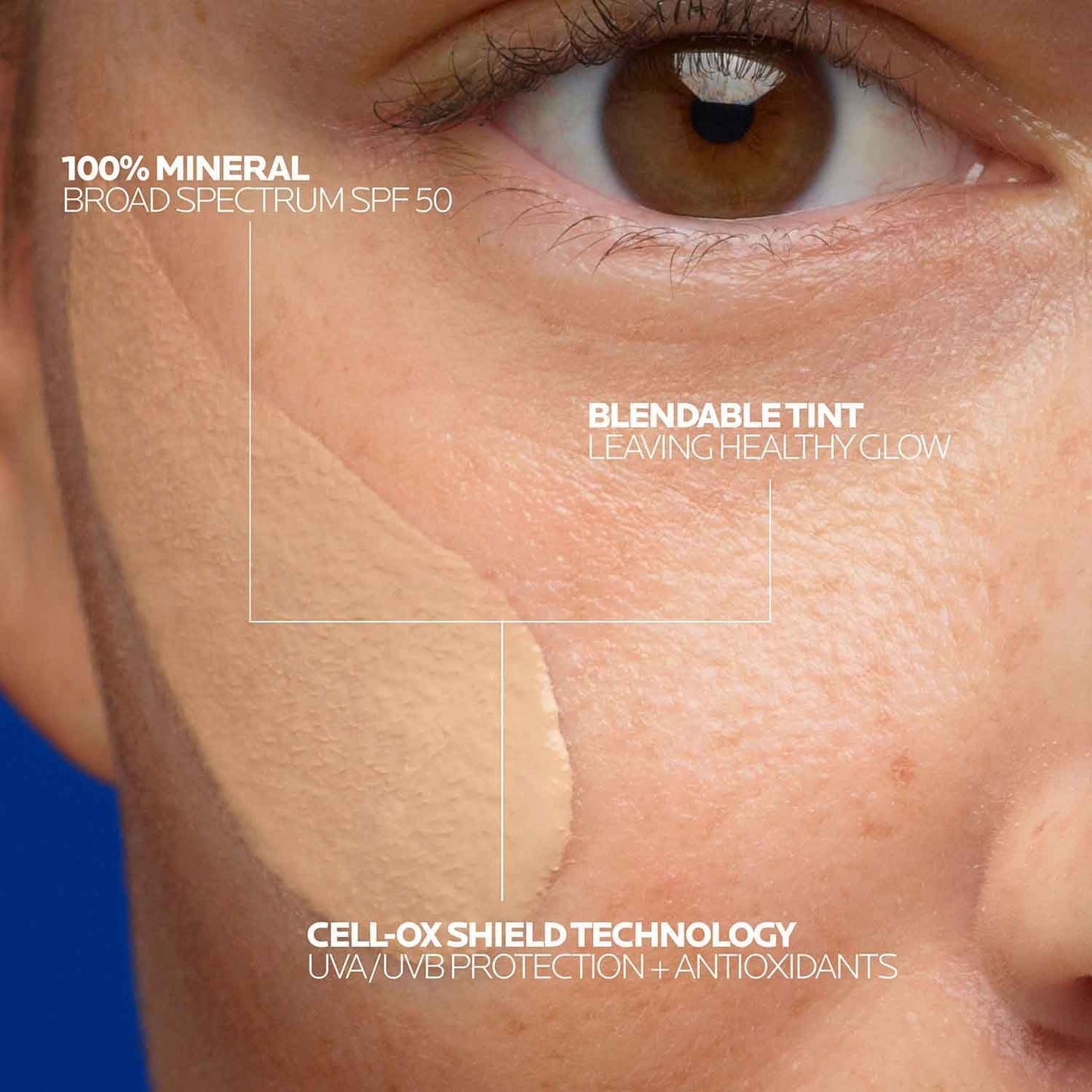 La Roche-Posay Anthelios Sunscreen SPF 50, Ultra-Light Fluid Broad  SPF 50, Face Sunscreen with Titanium Dioxide Mineral, Lightweight & Fast-Absorbing, Oil-Free, Matte Finish