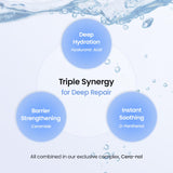 BIODANCE Hydro Cera-nol Real Deep Mask, Overnight Hydrogel Mask, Hydrating Facial Mask For Sensitive Skin, Redness Reducing & Quick Soothing Effect, Korean Skincare, Stocking Stuffers |1.19oz(34g)x4ea