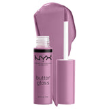 PROFESSIONAL MAKEUP Butter Gloss, Non-Sticky Lip Gloss - Sugar Glass ,Clear