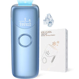 Hair Removal Ubroo IPL Hair Removal Device with 5℃ Ice Cooling, 3 In 1 Painless Hair Removal For Women Men Permanent Face Body Beauty Care (Gold)