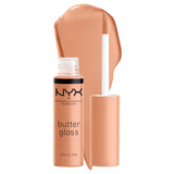 PROFESSIONAL MAKEUP Butter Gloss, Non-Sticky Lip Gloss - Sugar Glass ,Clear