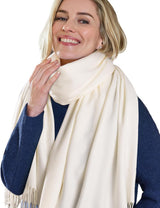 FURTALK Winter Scarf for Women Pashmina Shawl Wraps Soft Warm Fashion Blanket Scarves Gifts