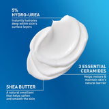 CeraVe Intensive Moisturizing Cream, Body Moisturizer With Shea Butter, 72H Hydration + Skin Barrier Repair, Fragrance-Free Body Lotion For Extremely Dry Skin, 19oz