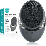 COSLUS Facial Cleansing Brush Face Scrubber: Portable Silicone Waterproof Rechargeable Face Wash Brush, 5 Cleansing Modes, Electric Deep Cleaning for Men & Women, Removing Blackhead, Exfoliating