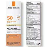 La Roche-Posay Anthelios Sunscreen SPF 50, Ultra-Light Fluid Broad  SPF 50, Face Sunscreen with Titanium Dioxide Mineral, Lightweight & Fast-Absorbing, Oil-Free, Matte Finish