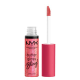PROFESSIONAL MAKEUP Butter Gloss, Non-Sticky Lip Gloss - Sugar Glass ,Clear
