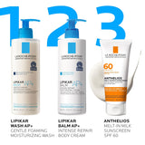 La Roche-Posay Anthelios Melt-In Milk Sunscreen SPF 60, Sunscreen For Body & Face, Broad SPF + Antioxidants, Oil Free, Lightweight & Fast Absorbing, Oxybenzone Free